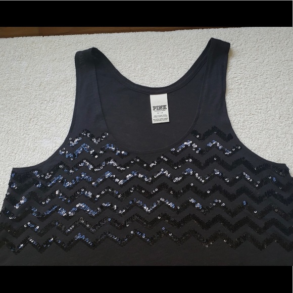 PINK Victoria’s Secret Women’s Sequin Tank Top, Size S… - Picture 5 of 9